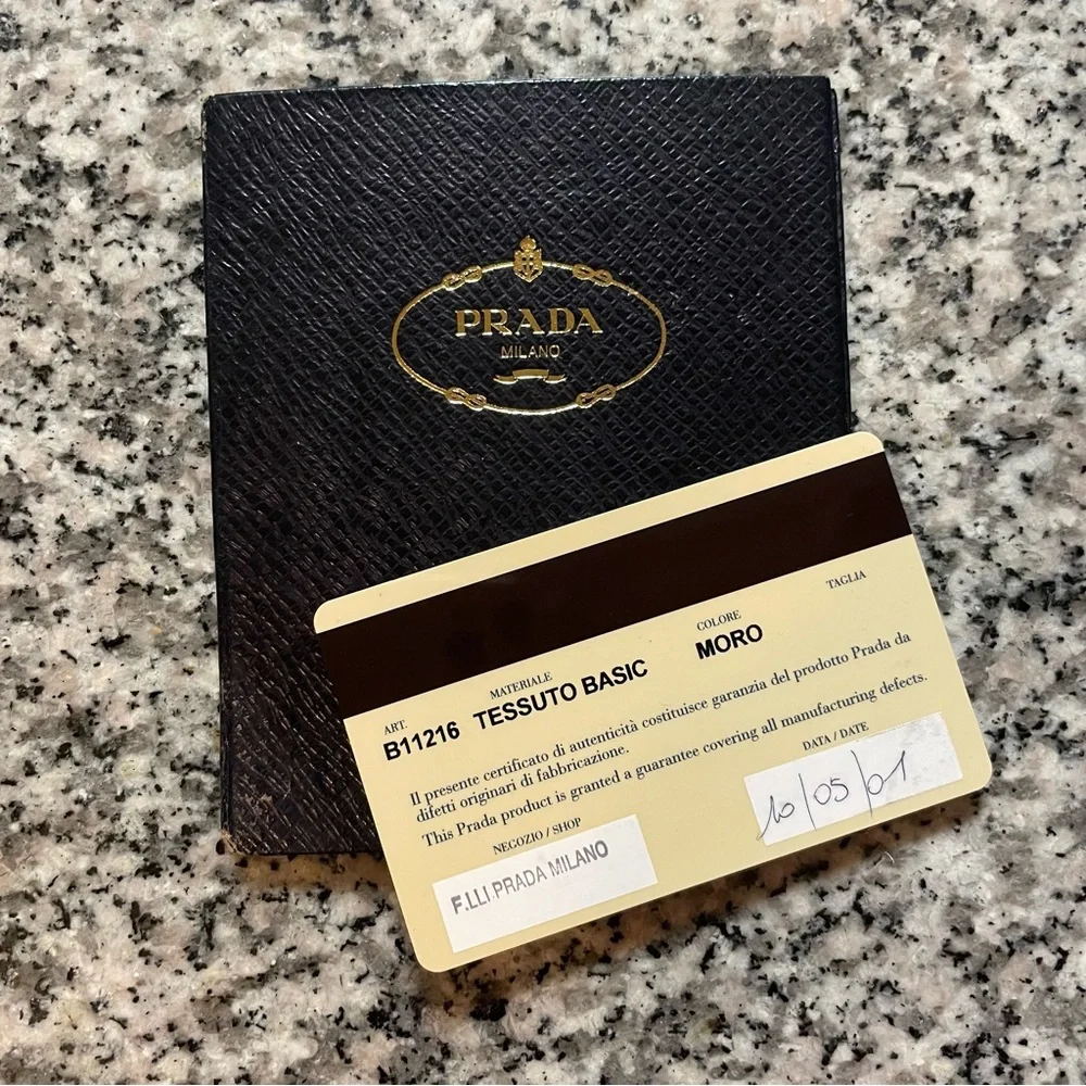 PRADA Nylon Tessuto Shoulder Bag Dark Olive Green - Picture 8 of 9